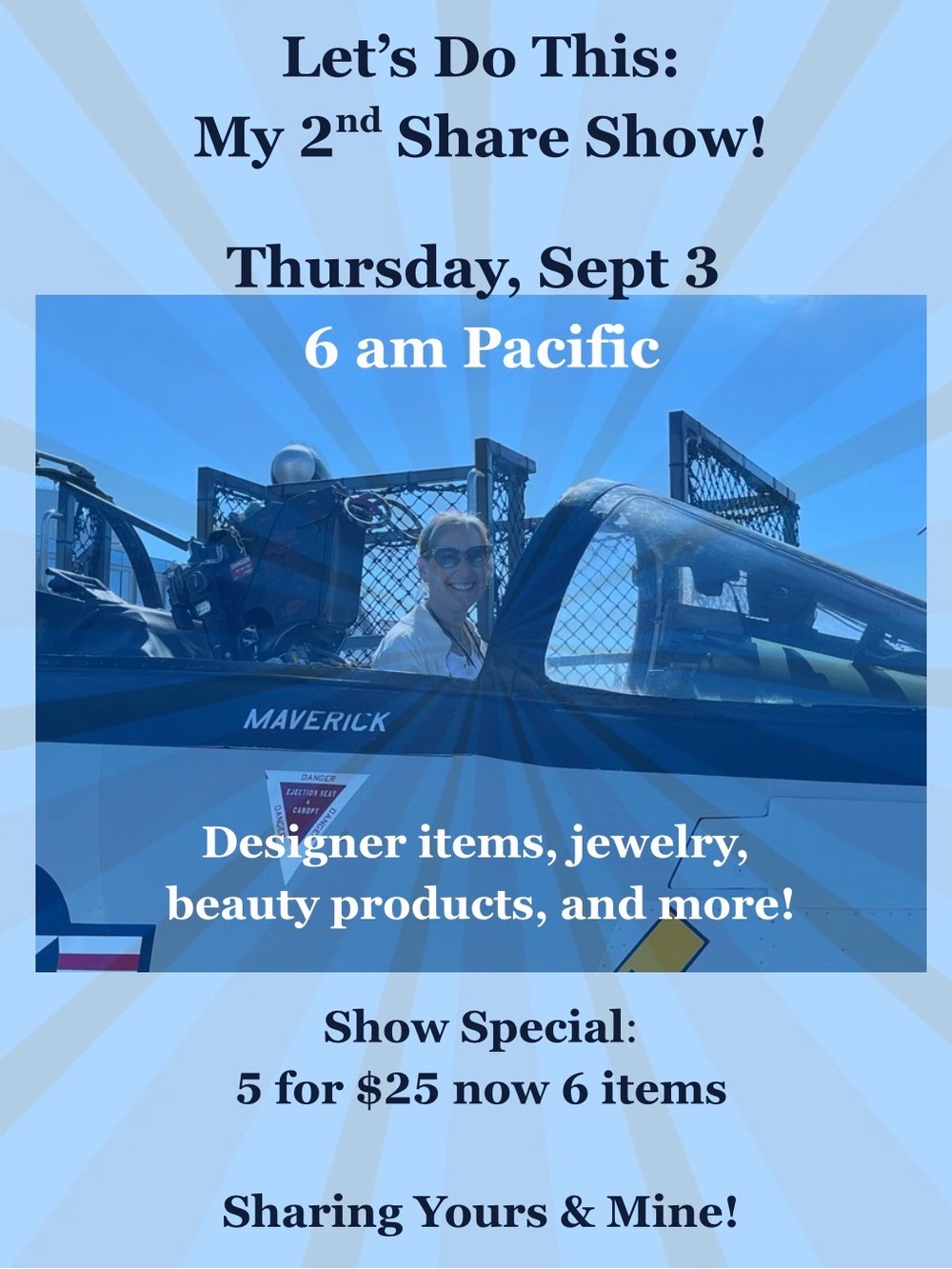Please join my Share Show! Thursday Sept 3 at 6 am Pacific Time - Picture 1 of 6